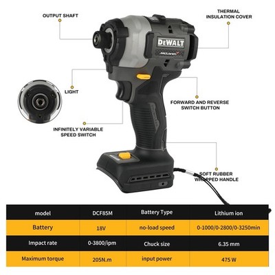 DEWALT DCF85M McLaren F1 Team Limited Edition 18V XR Brushless ( Only Tool )