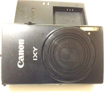 Canon IXY 420F PowerShot ELPH 320 HS IXUS 240 HS 16.1MP 5x Black F/S From Japan