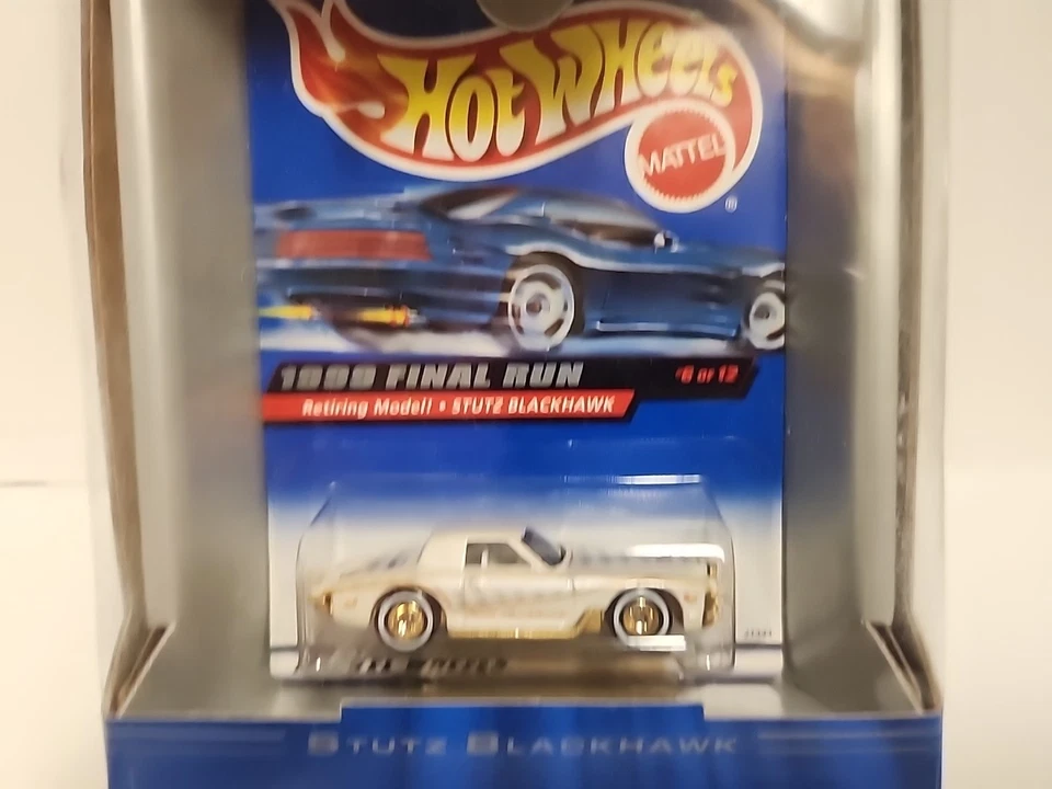 1/64 HOT WHEELS Final Run Stutz Blackhawk Real Rider 1998 - Image 3 of 4