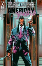 American Yakuza #1A en estado bastante bueno/casi nuevo; Xion Studios | MMA Fighter - con bolsa + tablero