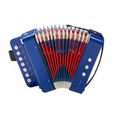 7 Key Accordion Ideal Gift Mini Accordion Trains Hand-Eye Coordination