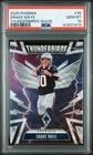 2025 Panini Phoenix Drake Maye Thunderbirds-WAVE #/299 PSA 10 POP1!