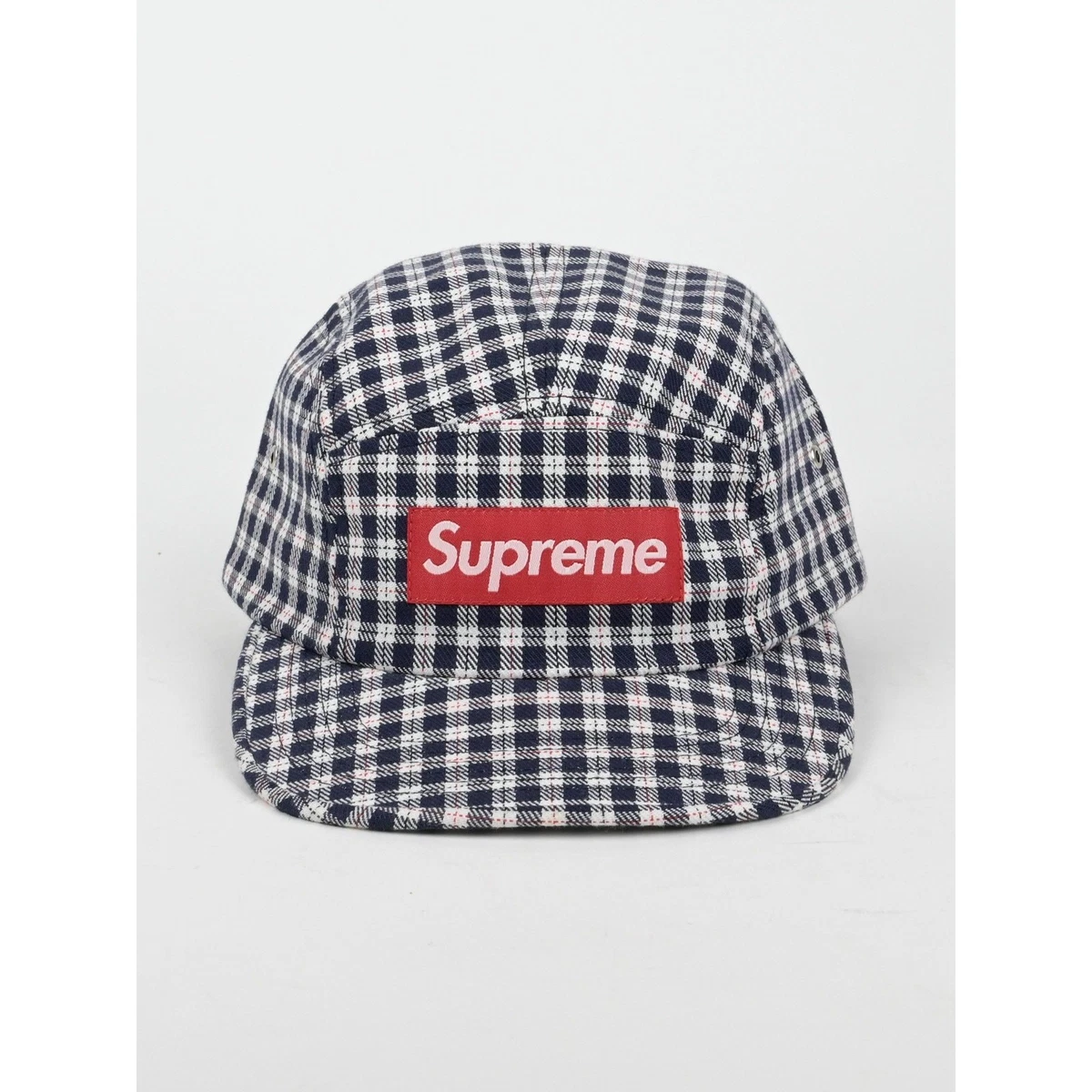 Supreme Plaid Camp Cap for sale - eBay
