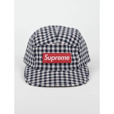 帽子 Supreme Herringbone Plaid Camp Cap 02aw Las mejores ofertas en Gorra de campamento a cuadros Supreme | eBay