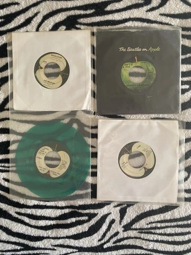 The Beatles Hey Jude/Revolution 45 RPM Vinyl Record, Apple Records and 3 others