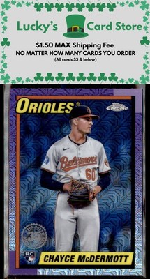 2025 Topps #T90C-59 Chayce McDermott 1990 Topps Baseball 35th
