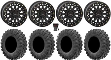 System 3 SB-6 15" Wheels Bk (5+2) 30" MotoRavage Tires Ranger XP 9/1K