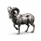 1 oz Gold Spartan 999+ Pure Silver Ram Statue – Luxury Collectible Gift