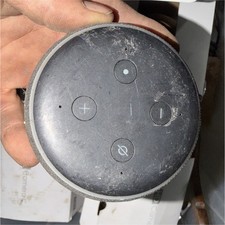 Amazon Echo Dot 3rd Gen Smart Speaker Alexa Black Fabric Bluetooth Wi-Fi