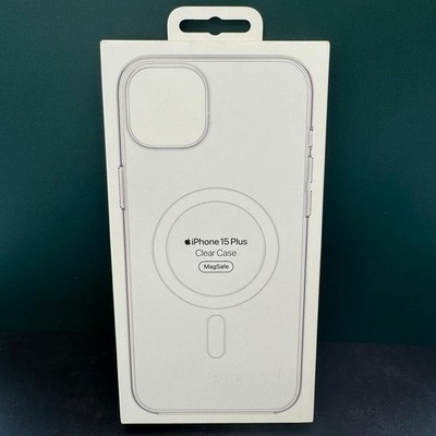 Original Offizielles Apple iPhone 15 Plus Clear Back Case mit MagSafe - MT223ZM/A