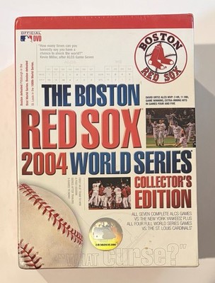 The Boston Red Sox 2004 World Series Collector's Edition DVD 12-Disc Set - NEW
