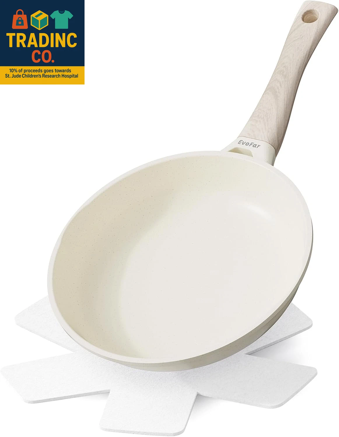 Granite Frying Pan, 10 Inch Non Stick Frying Pans, Lightweight Nonstick Pans for