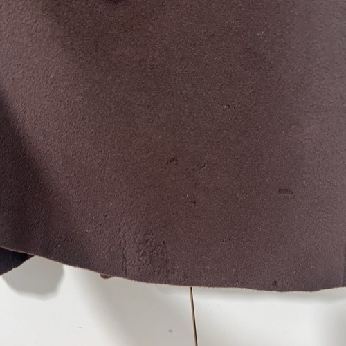 Max Mara Maxi Mantel Damen 12 Schurwolle lang schokobraun - Bild 5 von 11