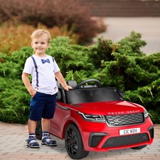 12V Ride on Car Licensed Land Rover with Mp3 Player, Rocking  Remote 4-8 Age