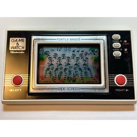 NINTENDO GAME AND & WATCH Turtle Bridge 1982 with Box Direct From Japan