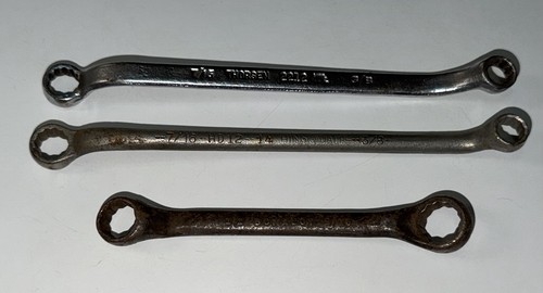 Lot of 3 Offset Box Wrenches - Thorsen, Hindale, Bonaloy
