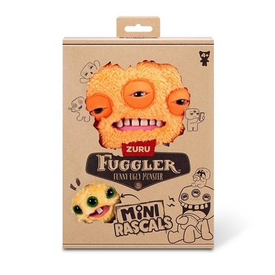 FUGGLER MINI RASCALS GENERVT ALIEN ORANGE NEU PLÜSCHTIER