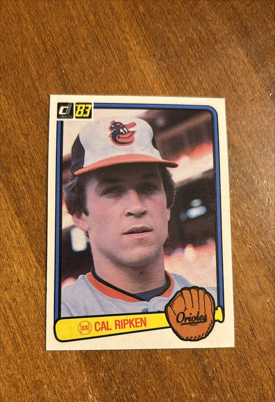 Cal Ripken Jr 1983 Donruss #279 Baltimore Orioles HOF
