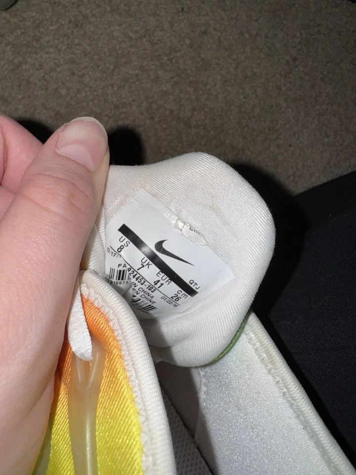 Size US 8 Women’s - Nike Air VaporMax Plus Rainbow Sneakers - Image 3 of 4