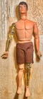 VINTAGE ATOMIC MAN FIGURE MIKE POWERS KUNG FU GRIP HASBRO GI JOE BIONIC 99 CENTS