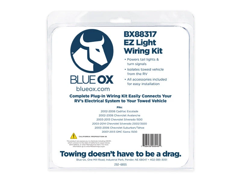 Blue Ox EZ Light Wiring Harness Kit BX88317 for Towing & Trailer Lighting - Image 2 of 2
