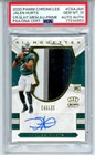 2020 Chronicles Jalen Hurts RC Crown Royale 4 CLR Patch Auto /25 PSA 10 GEM (LJ)