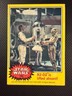1977 Topps Star Wars #156 R2-D2 Is Lifted Aboard! Yellow Ser