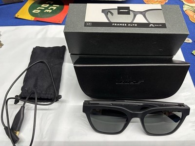 BOSE Alto Frames Audio Sunglasses Bluetooth 99% UVA/UVB Protection Black S/M