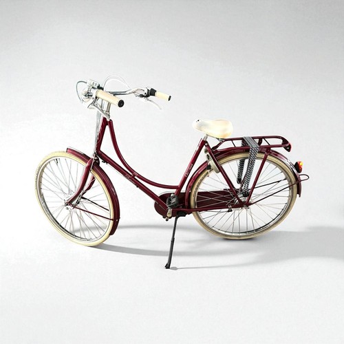 Bicicleta de ciudad Batavus Old Dutch para mujer 56 cm borgoña oscura Shimano 3 velocidades original - Imagen 2 de 16