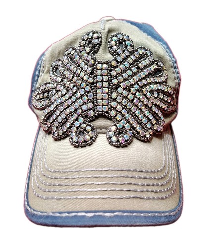 Olive & Pique baseball cap Crystal Embellished