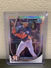 2025 Bowman Chrome Mega Box CAM SMITH Mojo Refractor Rookie Card RC Astros