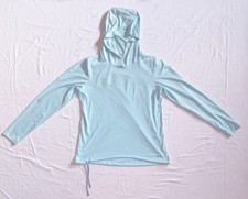 Under Armour UA CHILL Light Blue Pullover Hoodie Women's M Loose Fit