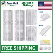 Complete Solderless Breadboard Kit: 2x830  2x400 Points Perfect for Arduino DIY