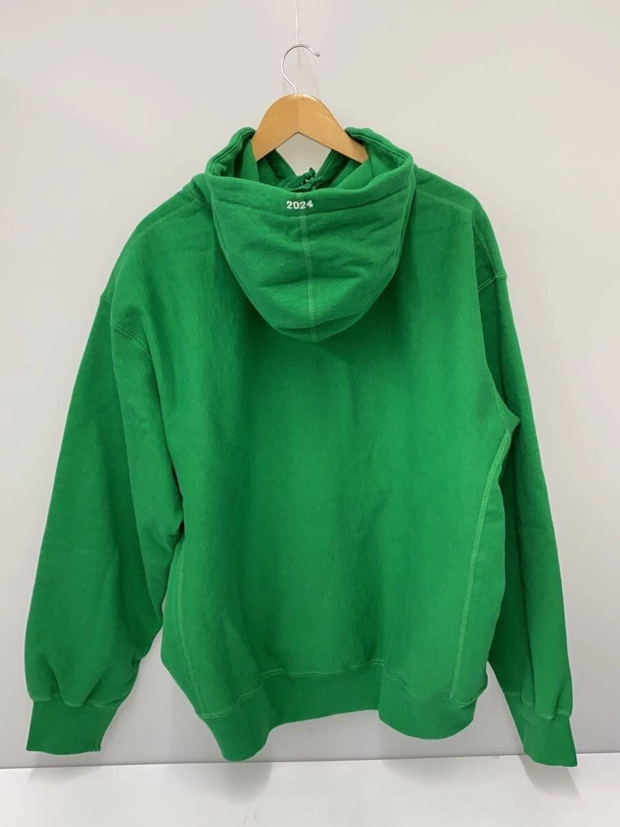 Felpa con cappuccio Supreme Cotone GRN 2024 scatola logo usata