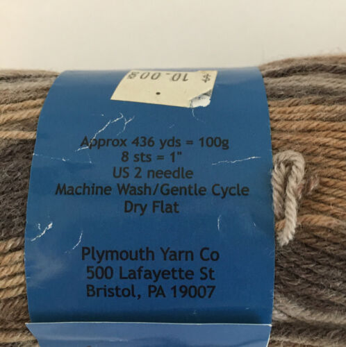 Lot 2 The Plymouth Sockin’ Sox Yarn Wool Bamboo Nylon - Picture 3 of 3