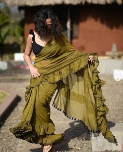 frill designer blouse