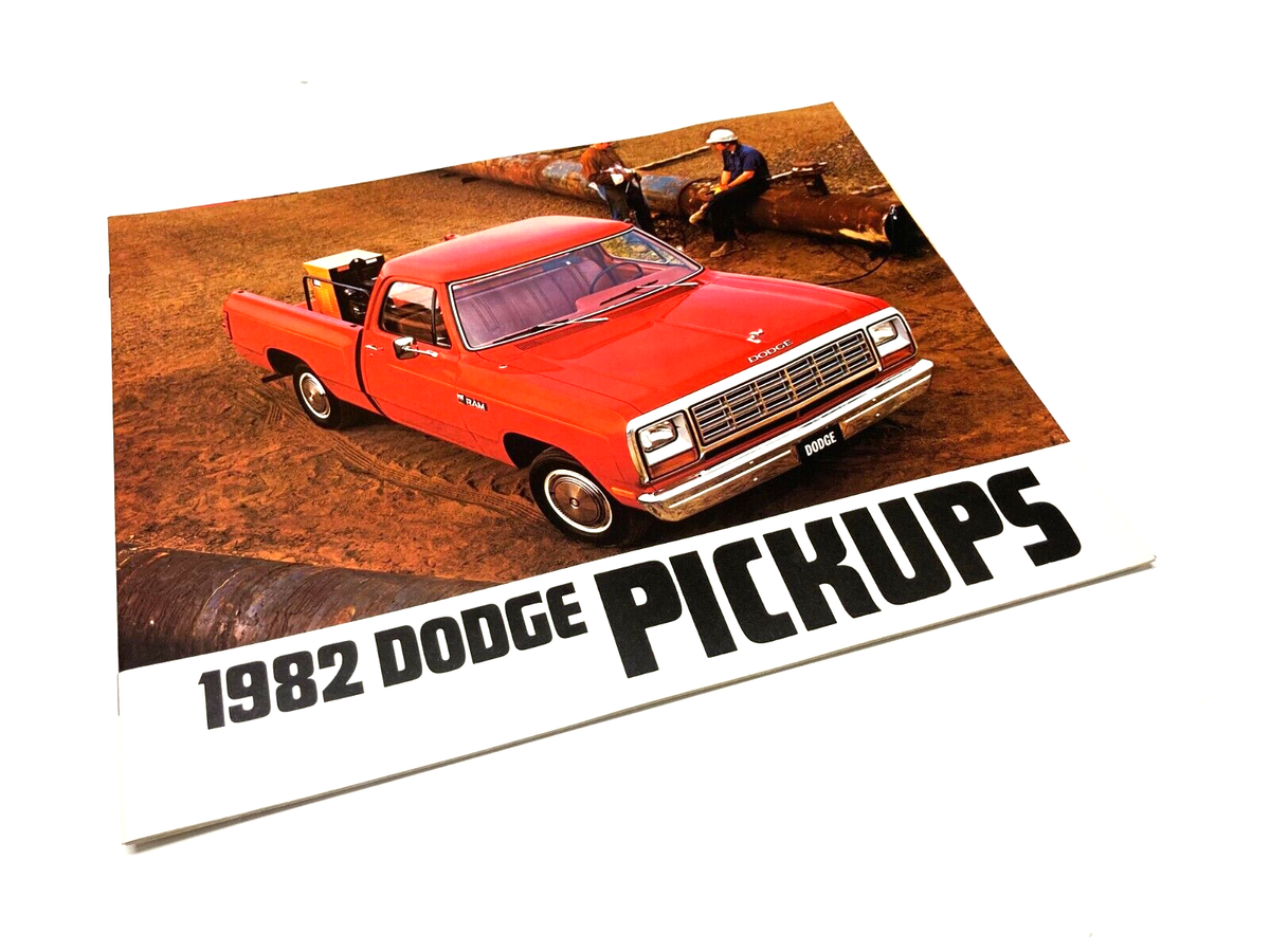 1982 Dodge Ram D150 D250 D350 W150 W250 Pickups Brochure | eBay