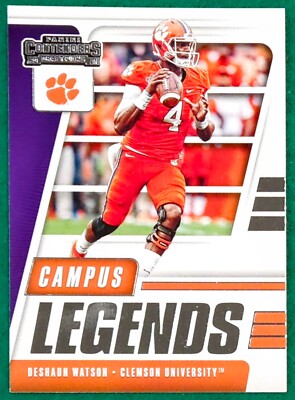 Deshaun Watson - 2021 Panini Contenders Draft Picks Campus Legends #1 - Card