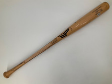 CJ HINOJOSA TAMPA BAY RAYS GAME USED CRACKED OVERFLY BASEBALL BAT