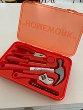 Set Attrezzi Ikea Fixa 17 Pezzi - Martello, Mazzuolo, Utensili Base, Arancione - Foto 4