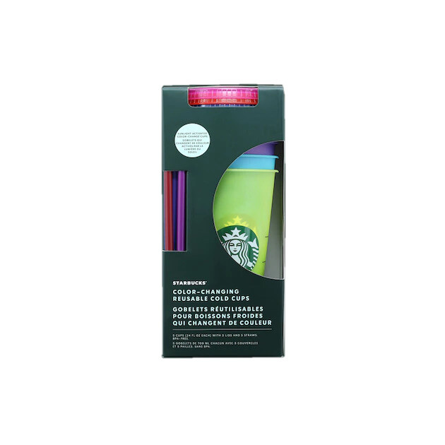 NEW STARBUCKS SUMMER 2022 Color Changing Cold Cups | eBay