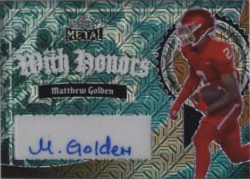 2024 Leaf Metal Matthew Golden #WH-MG1