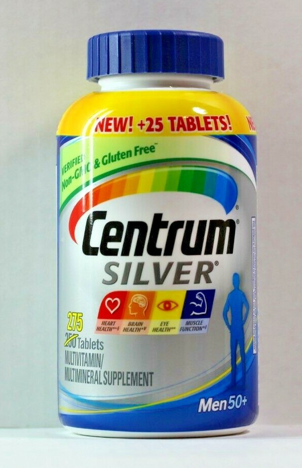 Centrum Silver Multivitamin Multimineral Supplement for MEN 50+