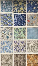 BOHO Bandana Scarf 100%cotton Gorgeous Block Print Patterns 20"x20"