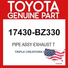 Toyota Genuine 17430BZ330 Pipe Assy Exhaust Tail 17430-BZ330 OEM