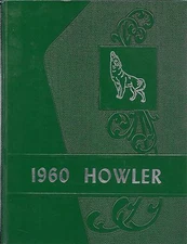 High School Yearbook Howland Maine ME Howland High School Howler 1960