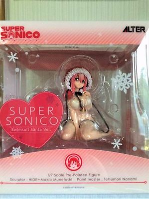 コミック・アニメ ALTER SUPER SONICO Swimsuit Santa Ver USED Super Sonico Swimsuit Santa Ver. Figure Alter F/S Tracking | eBay