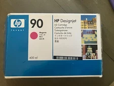 HP 90 Magenta Ink 400ml C5063A Designjet 4000 4000ps 4500 4500ps 4500mfp 10-2016