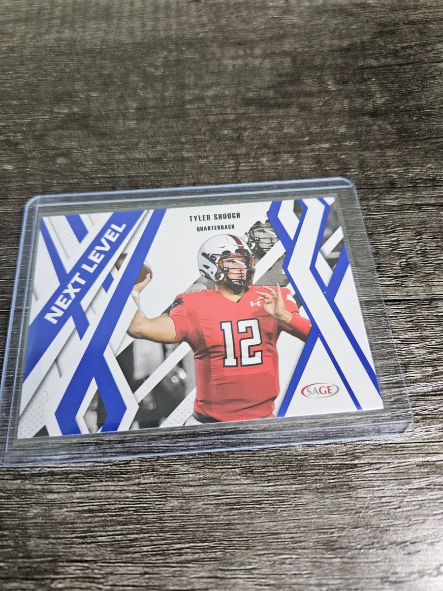 Tyler Shough 2024 Sage Next Level BLUE #82 Texas Tech ROOKIE RC | eBay