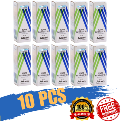 10 x Alcon Tears Naturale II Gleitmittel beruhigende &  feuchtigkeitsspendende... | eBay.de